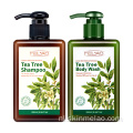 Tea tree shampoo en bad body wash